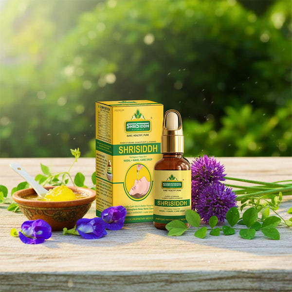 Shrisiddh Panchgavya Nasya Ghrit (Nasal + Navel Care Drop)