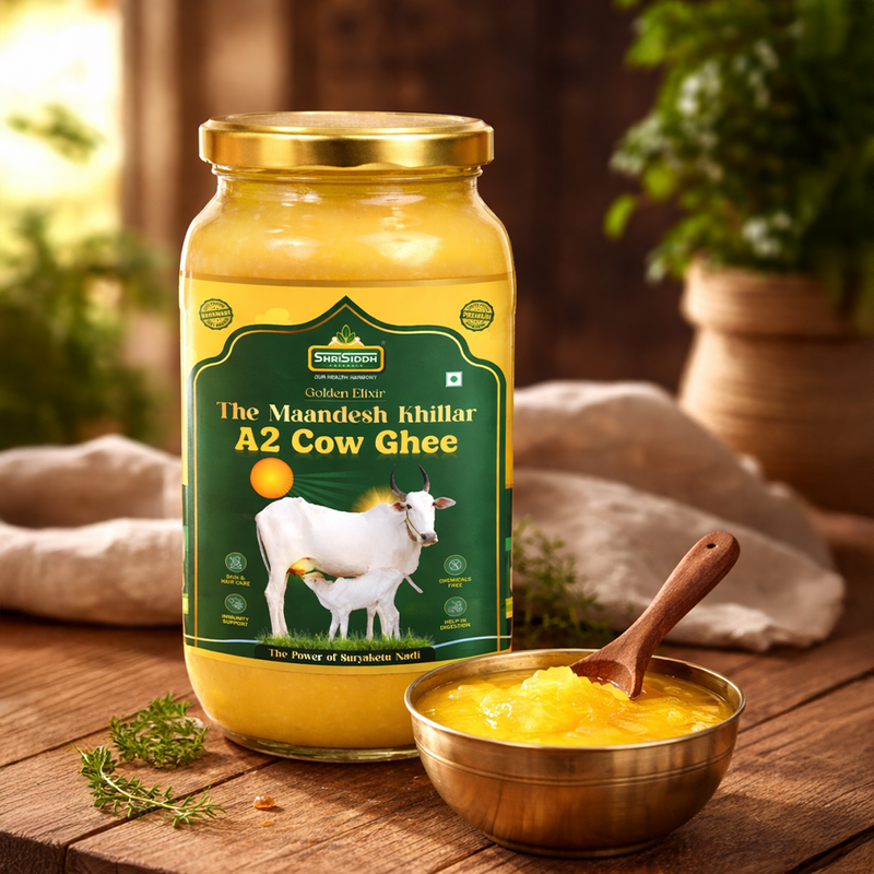 Golden Elixir: The Maandesh Khillar A2 Cow Ghee